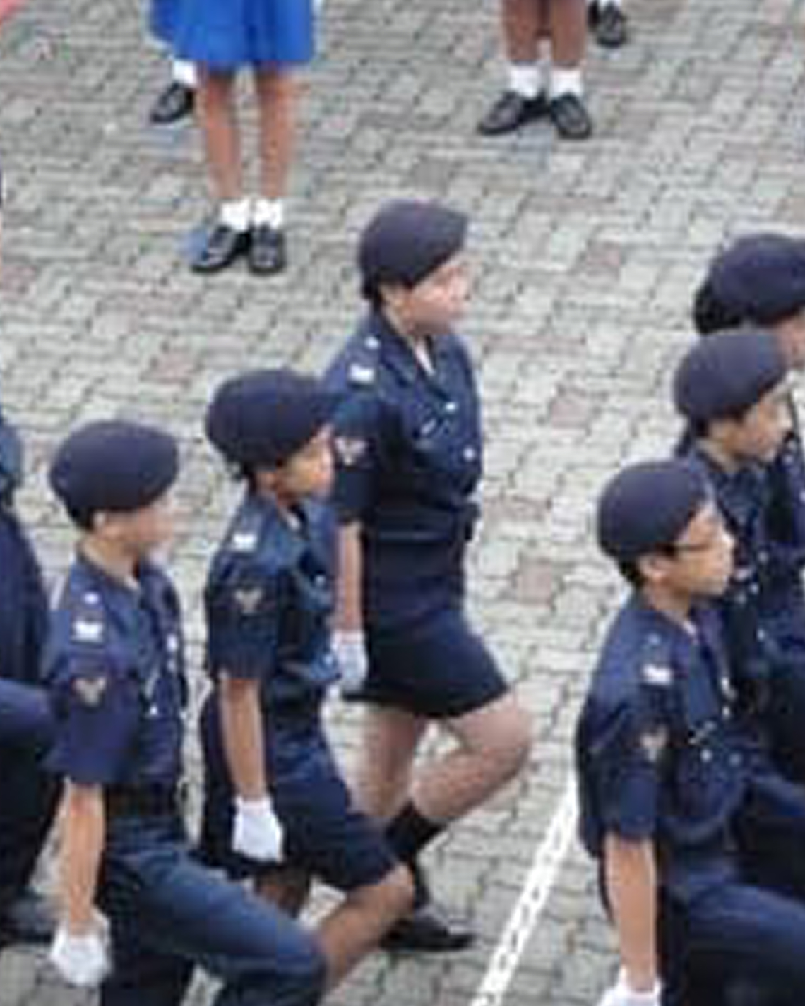 Carmen in NPCC uniform